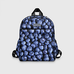 Детский рюкзак Черника, цвет: 3D-принт