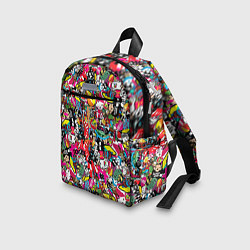 Детский рюкзак Стикербомбинг, цвет: 3D-принт — фото 2