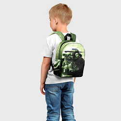 Детский рюкзак Fallout Robot, цвет: 3D-принт — фото 2
