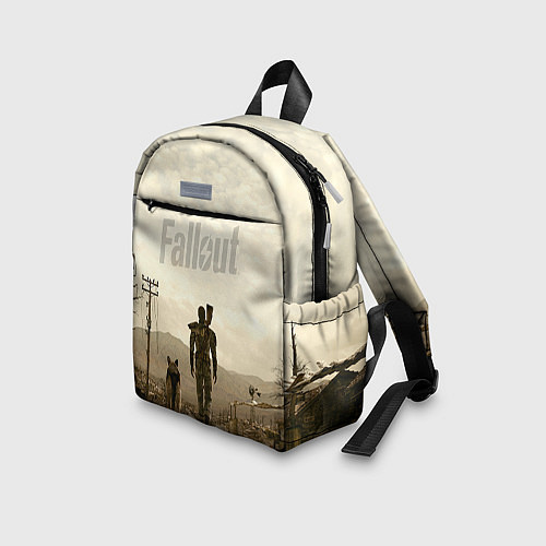 Детский рюкзак Fallout City / 3D-принт – фото 3