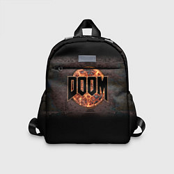 Детский рюкзак DOOM Fire, цвет: 3D-принт