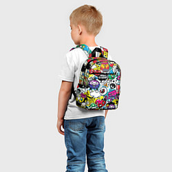 Детский рюкзак Bombing, цвет: 3D-принт — фото 2
