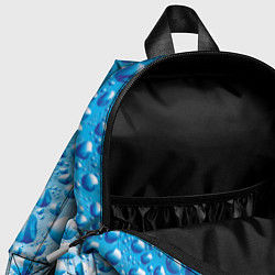 Детский рюкзак Капли воды, цвет: 3D-принт — фото 2