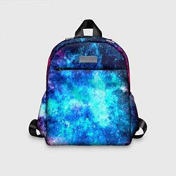 Детский рюкзак Голубая вселенная, цвет: 3D-принт