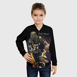 Бомбер детский Kobe Bryant, цвет: 3D-черный — фото 2
