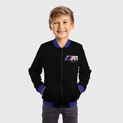 Бомбер детский BMW motorsport, цвет: 3D-синий — фото 2