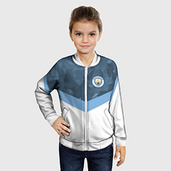 Бомбер детский Manchester City FC: Sport, цвет: 3D-белый — фото 2