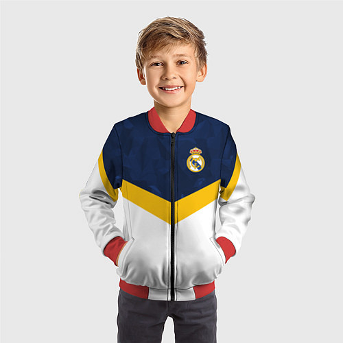 Детский бомбер Real Madrid FC: Sport / 3D-Красный – фото 3