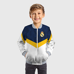 Бомбер детский Real Madrid FC: Sport, цвет: 3D-серый — фото 2