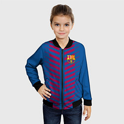 Бомбер детский FC Barcelona: Creative, цвет: 3D-черный — фото 2
