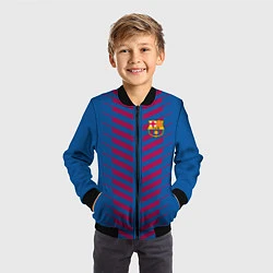 Бомбер детский FC Barcelona: Creative, цвет: 3D-черный — фото 2