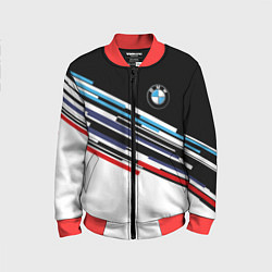 Бомбер детский BMW BRAND COLOR БМВ, цвет: 3D-красный