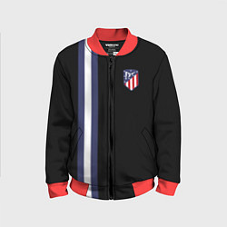 Бомбер детский FC Atletico Madrid: Blue Line, цвет: 3D-красный