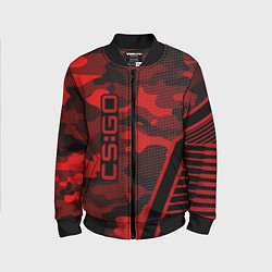 Детский бомбер CS:GO Red Camo