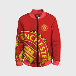 Бомбер детский FC Man United: Red Exclusive, цвет: 3D-красный