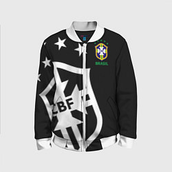 Бомбер детский Brazil Team: Exclusive, цвет: 3D-белый