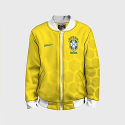 Детский бомбер Brazil Team: WC 2018