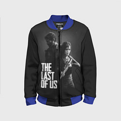 Бомбер детский The Last of Us: Black Style, цвет: 3D-синий