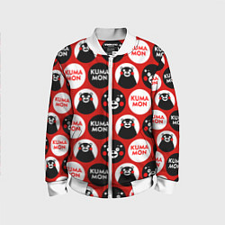 Детский бомбер Kumamon Pattern