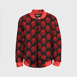 Детский бомбер Cyberpunk 2077: Samurai Pattern