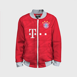 Бомбер детский FC Bayern: Home 19-20, цвет: 3D-серый