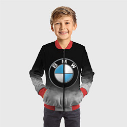 Бомбер детский BMW, цвет: 3D-красный — фото 2