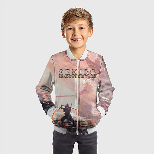 Детский бомбер Sekiro - Boss Fight / 3D-Белый – фото 3
