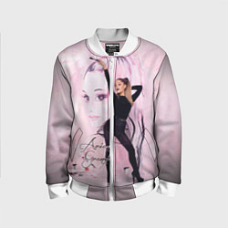 Бомбер детский Ariana Grande, цвет: 3D-белый