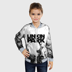 Бомбер детский LINKIN PARK, цвет: 3D-серый — фото 2