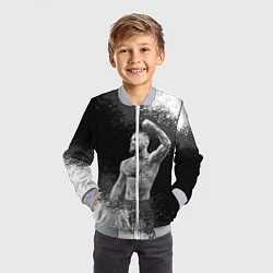 Бомбер детский Conor McGregor, цвет: 3D-серый — фото 2