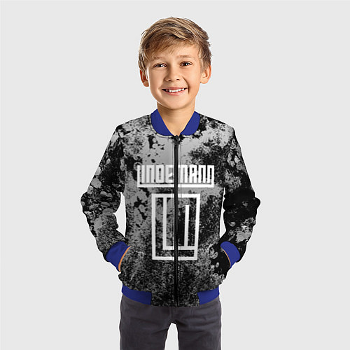Детский бомбер LINDEMANN / 3D-Синий – фото 3