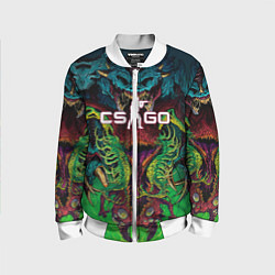 Бомбер детский CS GO Hyperbeast, цвет: 3D-белый
