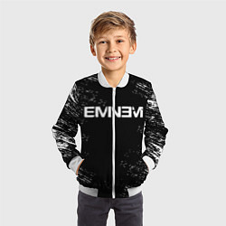 Бомбер детский EMINEM, цвет: 3D-белый — фото 2