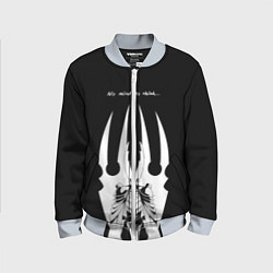 Бомбер детский Hollow Knight, цвет: 3D-серый