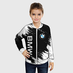 Бомбер детский BMW, цвет: 3D-белый — фото 2