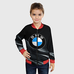 Бомбер детский BMW, цвет: 3D-красный — фото 2
