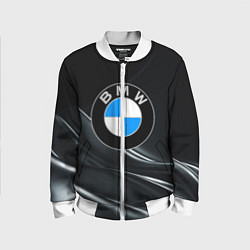Бомбер детский BMW, цвет: 3D-белый
