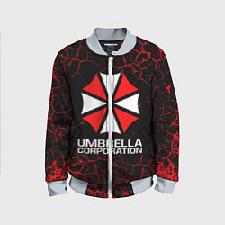 Бомбер детский UMBRELLA CORPORATION, цвет: 3D-серый