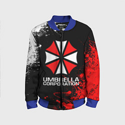 Бомбер детский UMBRELLA CORPORATION, цвет: 3D-синий