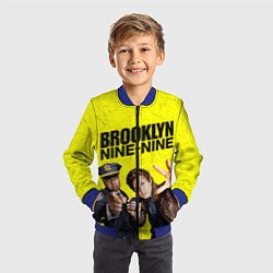 Бомбер детский Brooklyn Nine-Nine, цвет: 3D-синий — фото 2