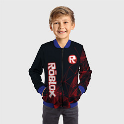 Бомбер детский ROBLOX, цвет: 3D-синий — фото 2