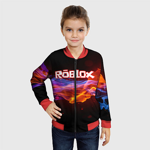 Детский бомбер ROBLOX / 3D-Красный – фото 4