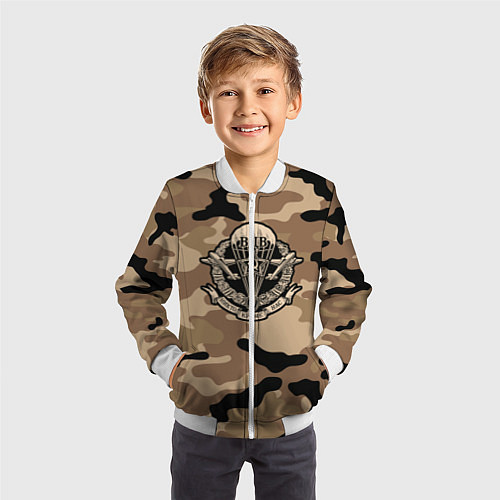 Детский бомбер ВДВ СССР / 3D-Белый – фото 3