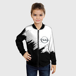 Бомбер детский Opel, цвет: 3D-черный — фото 2