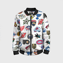 Бомбер детский Daewoo, цвет: 3D-черный