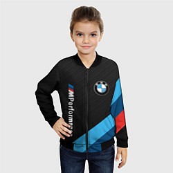 Бомбер детский BMW M PERFORMANCE, цвет: 3D-черный — фото 2