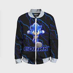 Бомбер детский СОНИК, цвет: 3D-серый