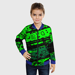 Бомбер детский Roblox, цвет: 3D-синий — фото 2