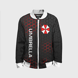 Бомбер детский UMBRELLA CORP, цвет: 3D-белый