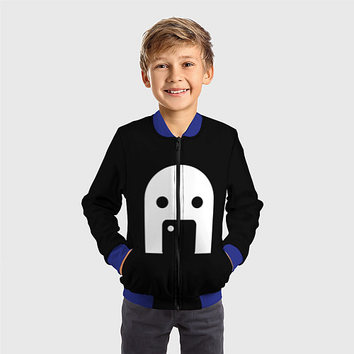 Детский бомбер Rexet Studio / 3D-Синий – фото 3